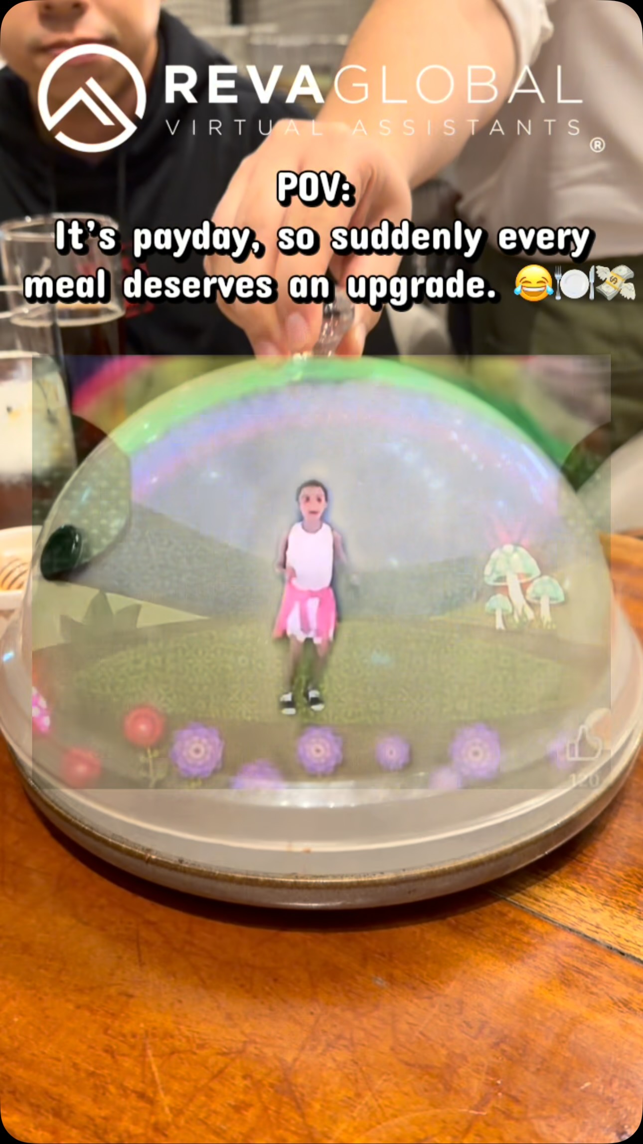 POV: Payday just hit, and suddenly the menu looks a whole lot more exciting. Good…